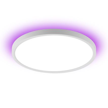 Immax NEO 07169-W60 - LED RGB+CCT Himmennettävä kattovalaisin NEO LITE TUDO 65W/230V 2700-6500K Wi-Fi Tuya + kauko-ohjaus valkoinen