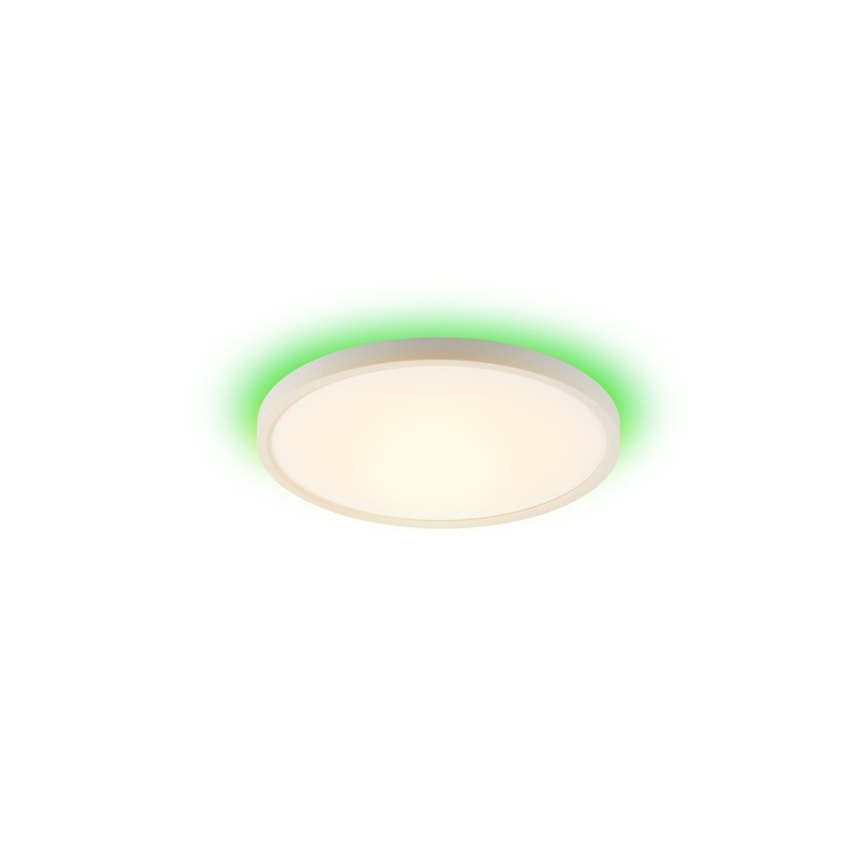Immax NEO 07169-W60 - LED RGB+CCT Himmennettävä kattovalaisin NEO LITE TUDO 65W/230V 2700-6500K Wi-Fi Tuya + kauko-ohjaus valkoinen