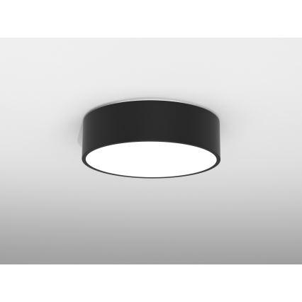 Immax NEO 07200L - Himmennettävä LED-kattovalaisin RONDATE LED/18W/230V 3000-6000K halkaisija 25 cm musta Tuya + kauko-ohjaus