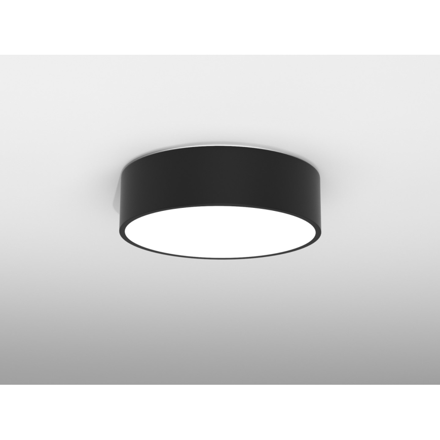Immax NEO 07200L - Himmennettävä LED-kattovalaisin RONDATE LED/18W/230V 3000-6000K halkaisija 25 cm musta Tuya + kauko-ohjaus