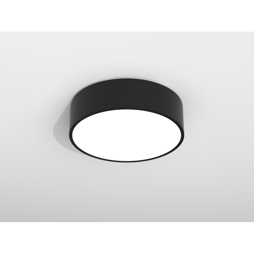 Immax NEO 07200L - Himmennettävä LED-kattovalaisin RONDATE LED/18W/230V 3000-6000K halkaisija 25 cm musta Tuya + kauko-ohjaus