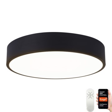 Immax NEO 07201L - Himmennettävä LED-kattovalaisin RONDATE LED/28W/230V musta Tuya + kauko-ohjaus