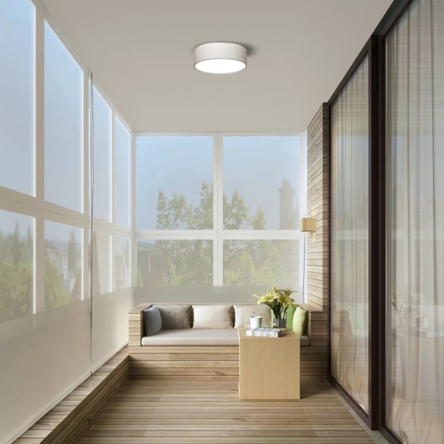 Immax NEO 07204L - Himmennettävä LED-kattovalaisin RONDATE LED/18W/230V 3000-6000K valkoinen Tuya + kauko-ohjaus