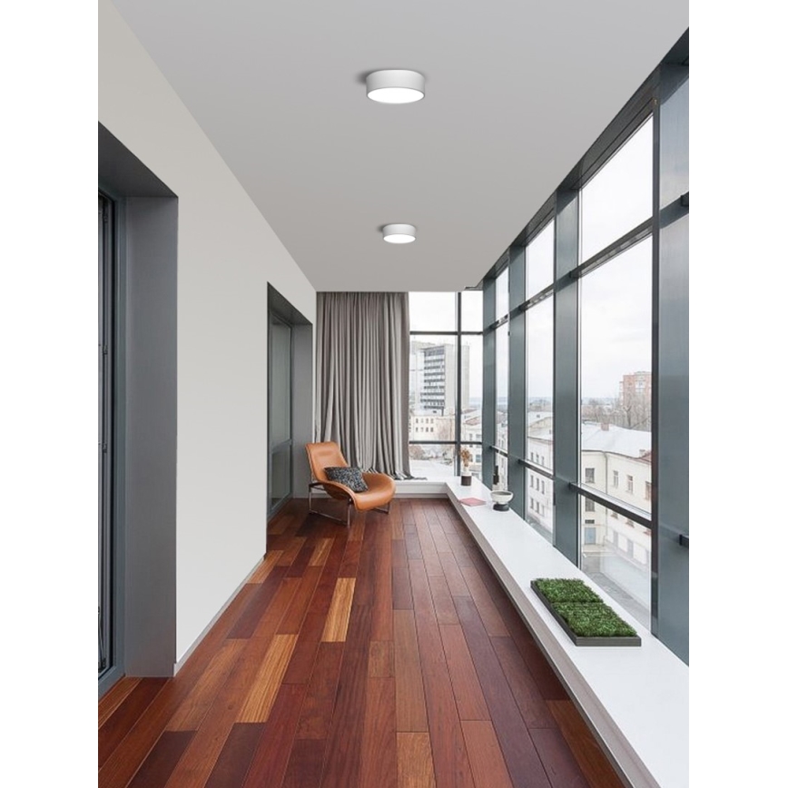 Immax NEO 07204L - Himmennettävä LED-kattovalaisin RONDATE LED/18W/230V 3000-6000K valkoinen Tuya + kauko-ohjaus
