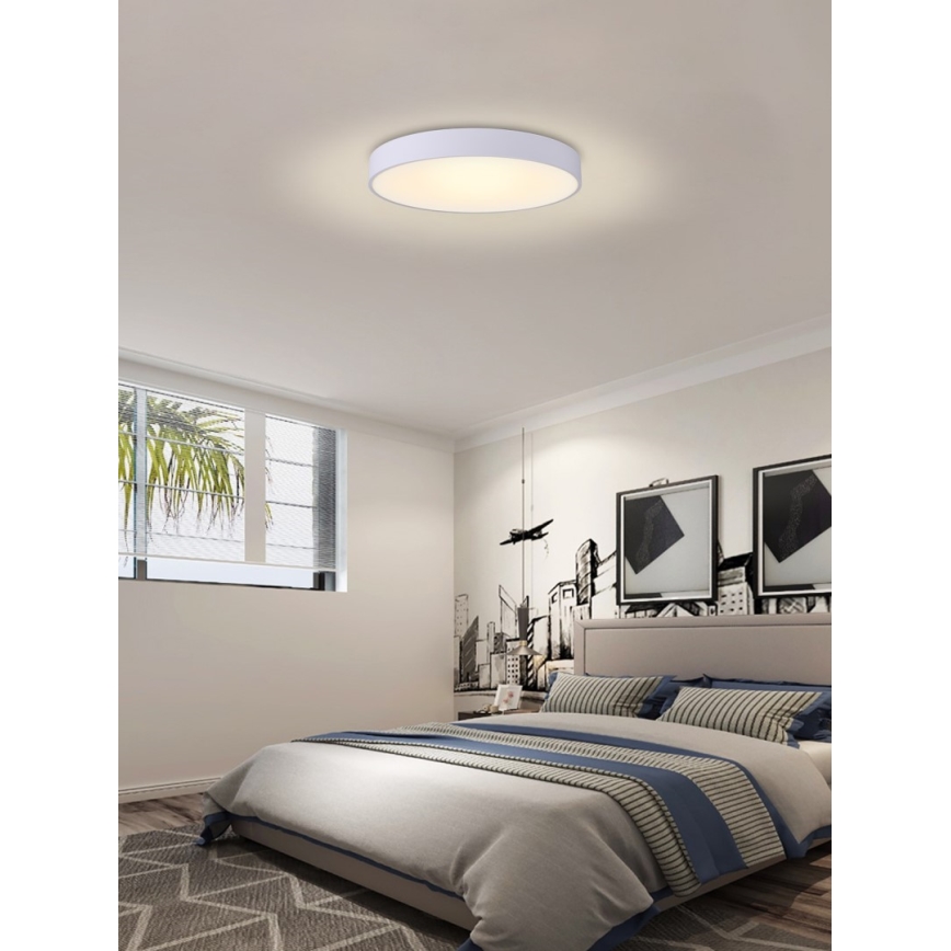 Immax NEO 07206L - Himmennettävä LED-kattovalaisin RONDATE LED/53W/230V valkoinen Tuya + kauko-ohjaus
