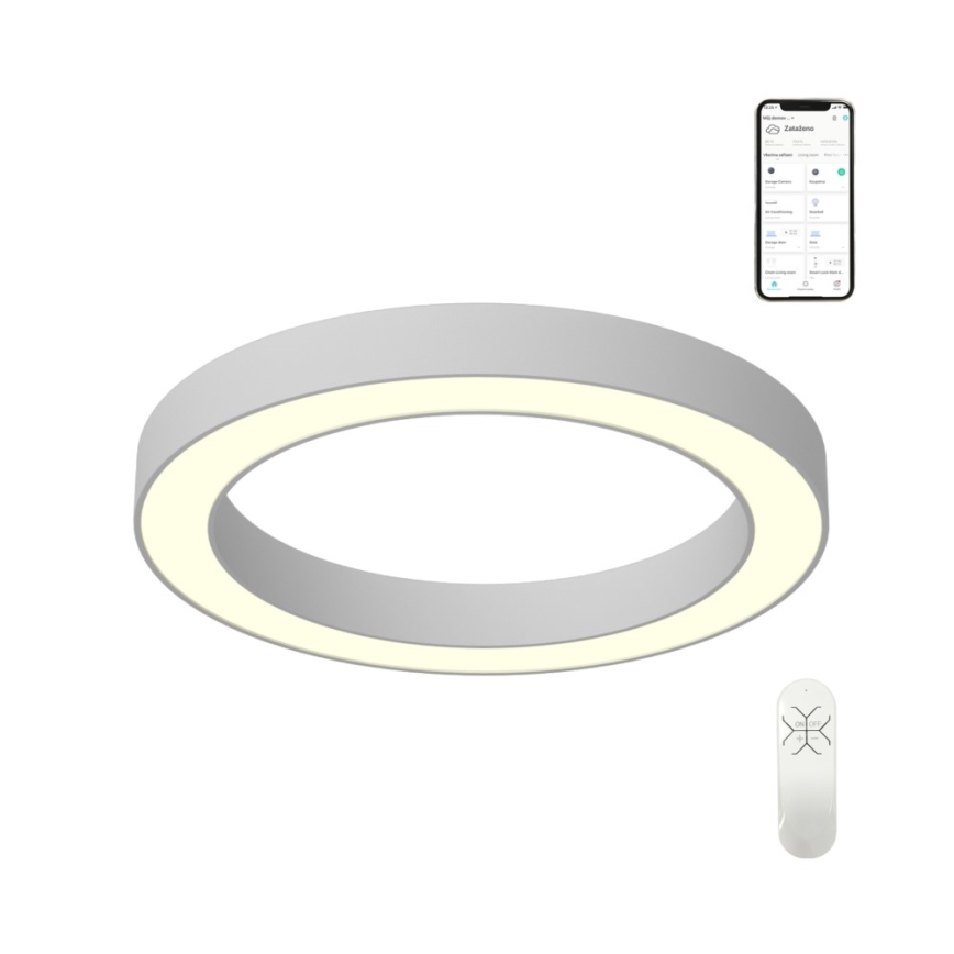 Immax NEO 07212L - LED Himmennettävä valo PASTEL LED/53W/230V valkoinen Tuya + kauko-ohjaus