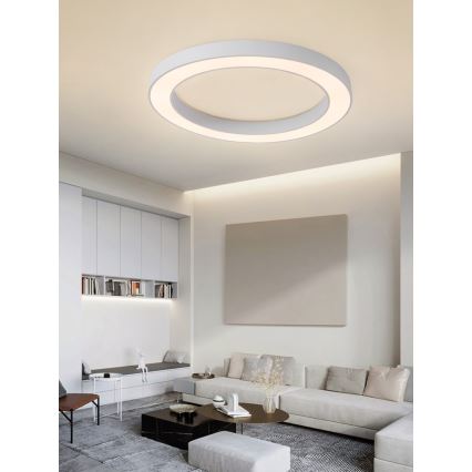 Immax NEO 07213L - Himmennettävä LED-kattovalaisin PASTEL LED/68W/230V 95 cm valkoinen Tuya + kauko-ohjaus