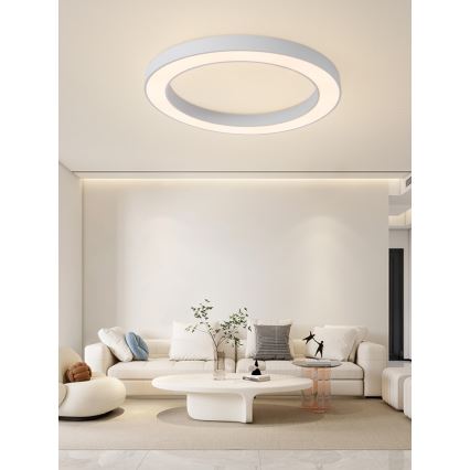Immax NEO 07213L - Himmennettävä LED-kattovalaisin PASTEL LED/68W/230V 95 cm valkoinen Tuya + kauko-ohjaus
