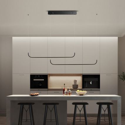 Immax NEO 07222L - Himmennettävä LED-kattokruunu johdossa NEO LITE PATTINI LED/56W/230V 2700-6500K Wi-Fi Tuya + kauko-ohjaus