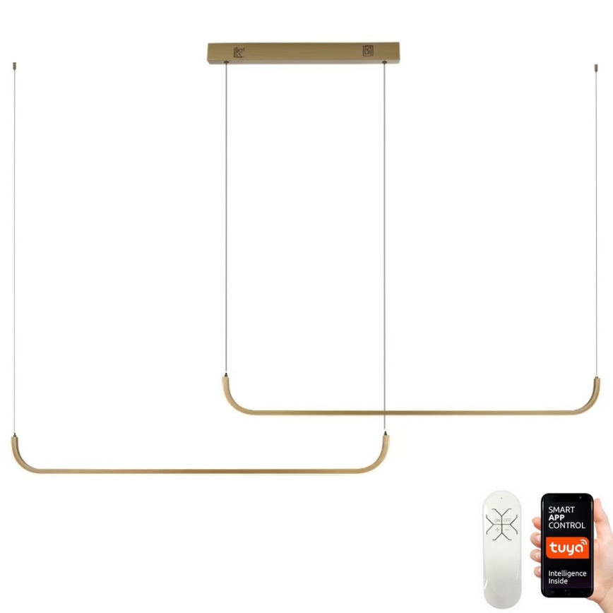 Immax NEO 07228L - Himmennettävä LED-kattokruunu johdossa PATTINI LED/53W/230V Tuya + kauko-ohjaus