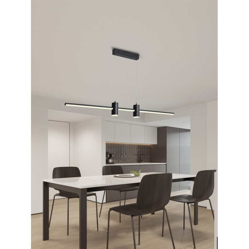 Immax NEO 07230L - Himmennettävä LED-kattokruunu johdossa NEO LITE ESTRELAS LED/30W/230V 2700-6500K Wi-Fi Tuya + kauko-ohjaus