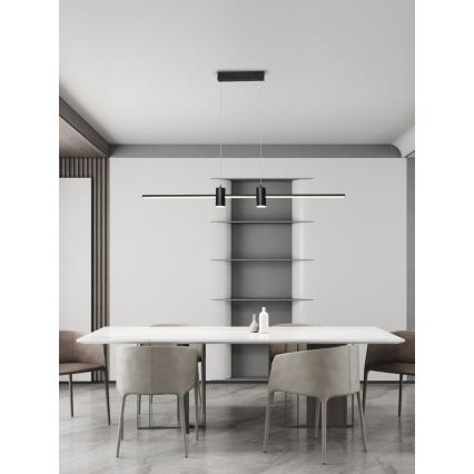 Immax NEO 07230L - Himmennettävä LED-kattokruunu johdossa NEO LITE ESTRELAS LED/30W/230V 2700-6500K Wi-Fi Tuya + kauko-ohjaus