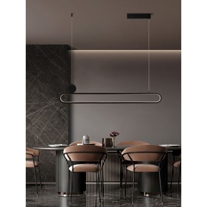 Immax NEO 07231L - Himmennettävä LED-kattokruunu johdossa NEO LITE OVALE LED/50W/230V 2700-6500K Wi-Fi Tuya + kauko-ohjaus