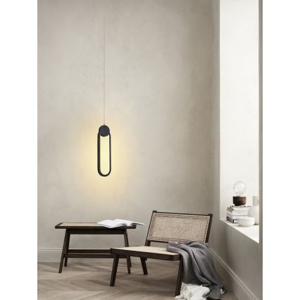Immax NEO 07232L - Himmennettävä LED-kattokruunu johdossa NEO LITE OVALE LED/22W/230V 2700-6500K Wi-Fi Tuya + kauko-ohjaus