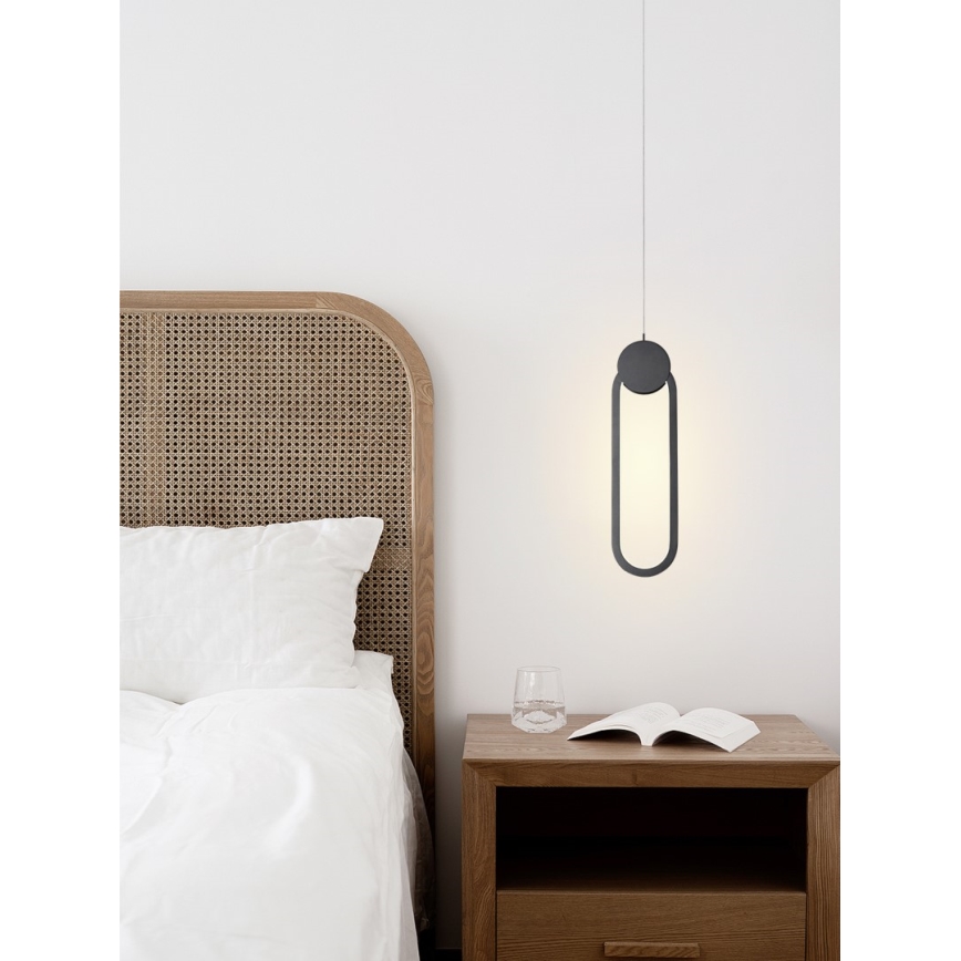Immax NEO 07232L - Himmennettävä LED-kattokruunu johdossa NEO LITE OVALE LED/22W/230V 2700-6500K Wi-Fi Tuya + kauko-ohjaus