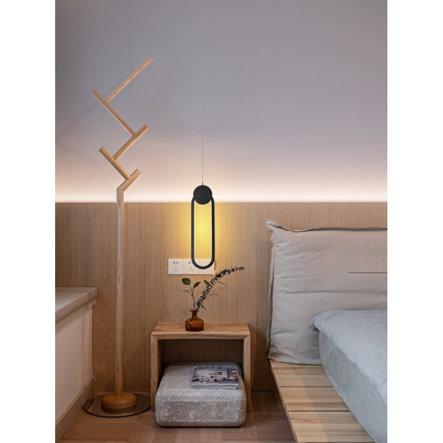 Immax NEO 07232L - Himmennettävä LED-kattokruunu johdossa NEO LITE OVALE LED/22W/230V 2700-6500K Wi-Fi Tuya + kauko-ohjaus