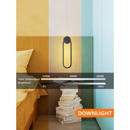 Immax NEO 07232L - Himmennettävä LED-kattokruunu johdossa NEO LITE OVALE LED/22W/230V 2700-6500K Wi-Fi Tuya + kauko-ohjaus
