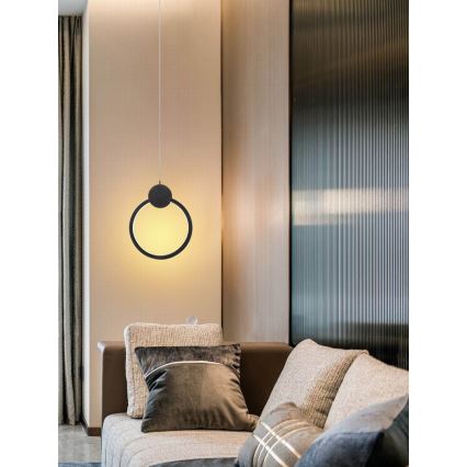 Immax NEO 07233L - Himmennettävä LED-kattokruunu johdossa NEO LITE OVALE LED/18W/230V Wi-Fi Tuya 2700-6500K + kauko-ohjaus