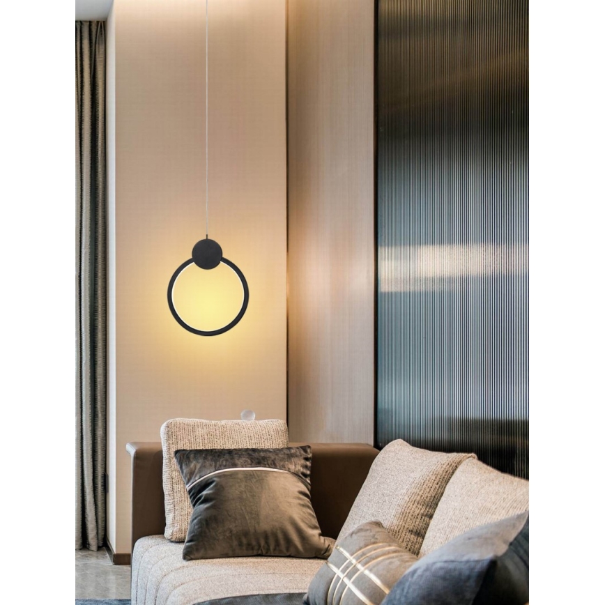 Immax NEO 07233L - Himmennettävä LED-kattokruunu johdossa NEO LITE OVALE LED/18W/230V Wi-Fi Tuya 2700-6500K + kauko-ohjaus