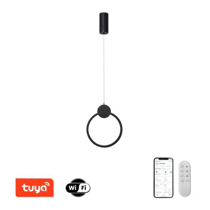 Immax NEO 07233L - Himmennettävä LED-kattokruunu johdossa NEO LITE OVALE LED/18W/230V Wi-Fi Tuya 2700-6500K + kauko-ohjaus