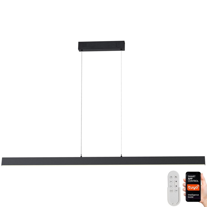Immax NEO 07234L - Himmennettävä LED-kattokruunu johdossa NEO LITE TRIANGOLO LED/28W/230V Wi-Fi Tuya 2700-6500K + kauko-ohjaus