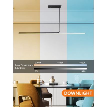 Immax NEO 07235L - Himmennettävä LED-riipuskattokruunu NEO LITE ASTA LED/28W/230V Wi-Fi Tuya 2700-6500K + kauko-ohjaus