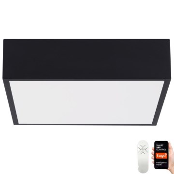 Immax NEO 07237L - Himmennettävä LED-kattovalaisin CANTO LED/22W/230V musta Tuya + kauko-ohjaus