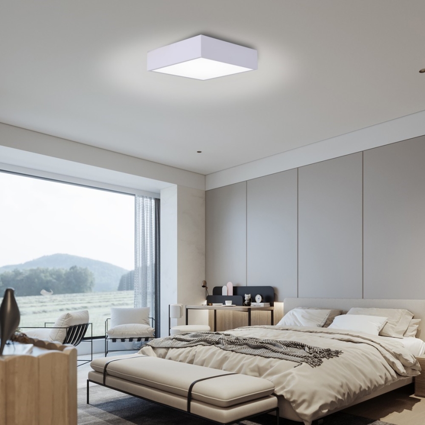 Immax NEO 07238L - Himmennettävä LED-kattovalaisin CANTO LED/22W/230V valkoinen Tuya + kauko-ohjaus