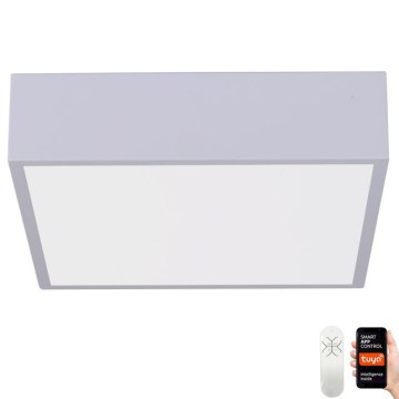 Immax NEO 07238L - Himmennettävä LED-kattovalaisin CANTO LED/22W/230V valkoinen Tuya + kauko-ohjaus