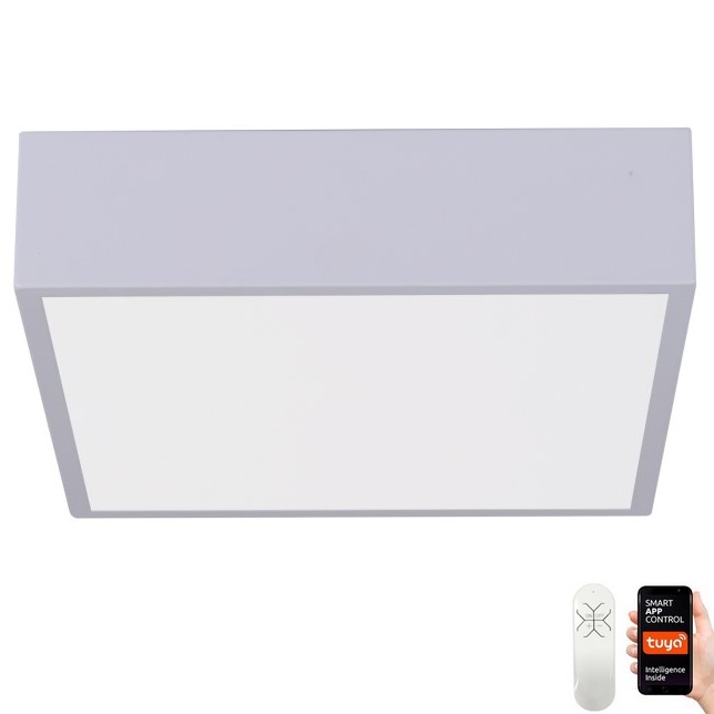 Immax NEO 07238L - Himmennettävä LED-kattovalaisin CANTO LED/22W/230V valkoinen Tuya + kauko-ohjaus