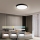 Immax NEO 07248L - Himmennettävä LED-kattovalaisin NEO LITE SEMPLICI LED/36W/230V 3000-6000K Wi-Fi Tuya musta + kauko-ohjaus