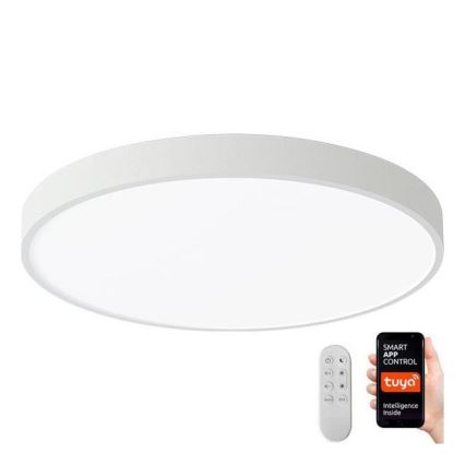 Immax NEO 07251L - Himmennettävä LED-kattovalaisin NEO LITE SEMPLICI LED/36W/230V 3000-6000K Wi-Fi Tuya valkoinen + kauko-ohjaus