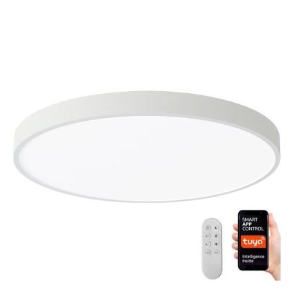 Immax NEO 07252L - Himmennettävä LED-kattovalaisin NEO LITE SEMPLICI LED/48W/230V 3000-6000K Wi-Fi Tuya valkoinen + kauko-ohjaus