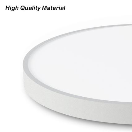 Immax NEO 07252L - Himmennettävä LED-kattovalaisin NEO LITE SEMPLICI LED/48W/230V 3000-6000K Wi-Fi Tuya valkoinen + kauko-ohjaus
