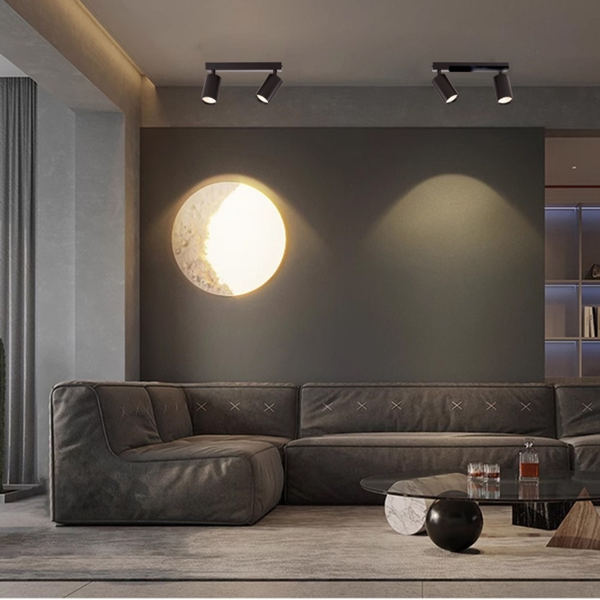 Immax NEO 07262W - LED RGB+CCT Himmennettävä kohdevalo NEO LITE PUNTO 2xGU10/6W/230V Wi-Fi Tuya