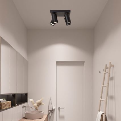 Immax NEO 07266W - LED RGB+CCT Himmennettävä kohdevalo NEO LITE PUNTO 4xGU10/6W/230V Wi-Fi Tuya
