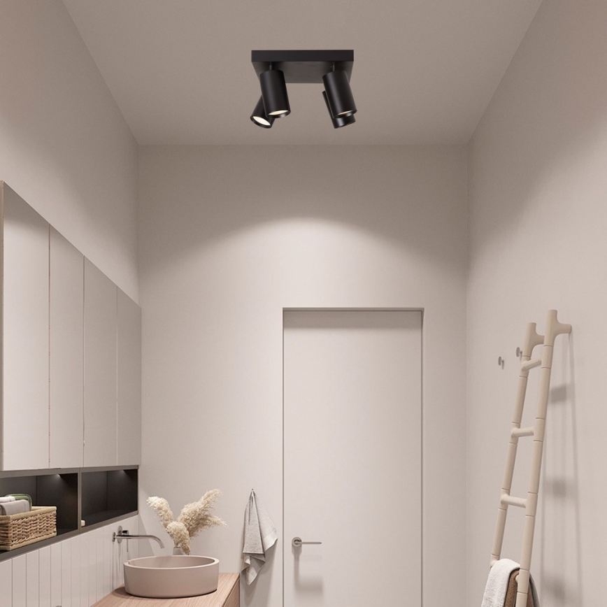 Immax NEO 07266W - LED RGB+CCT Himmennettävä kohdevalo NEO LITE PUNTO 4xGU10/6W/230V Wi-Fi Tuya