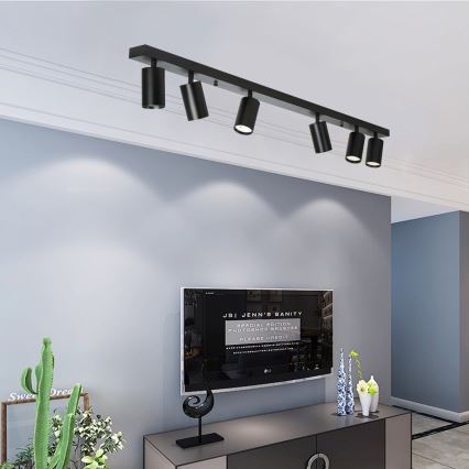 Immax NEO 07269Z - LED RGB+CCT Himmennettävä kohdevalo NEO PUNTO 6xGU10/4,8W/230V Tuya