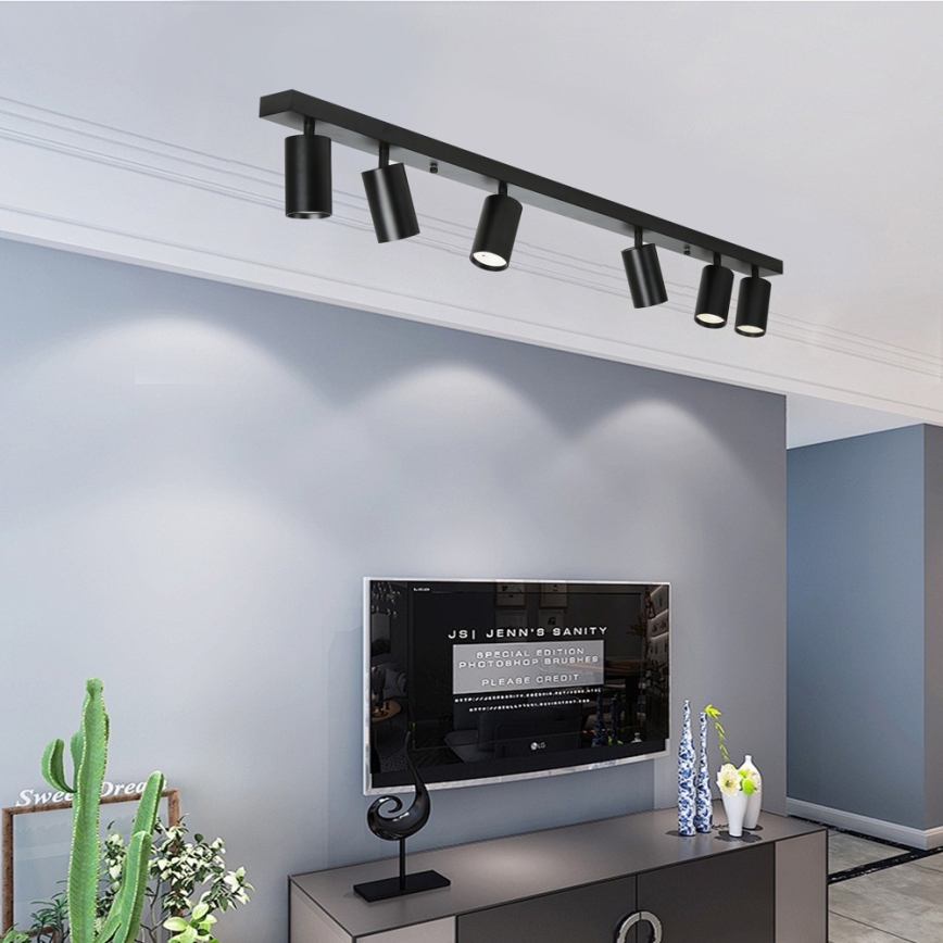 Immax NEO 07269Z - LED RGB+CCT Himmennettävä kohdevalo NEO PUNTO 6xGU10/4,8W/230V Tuya