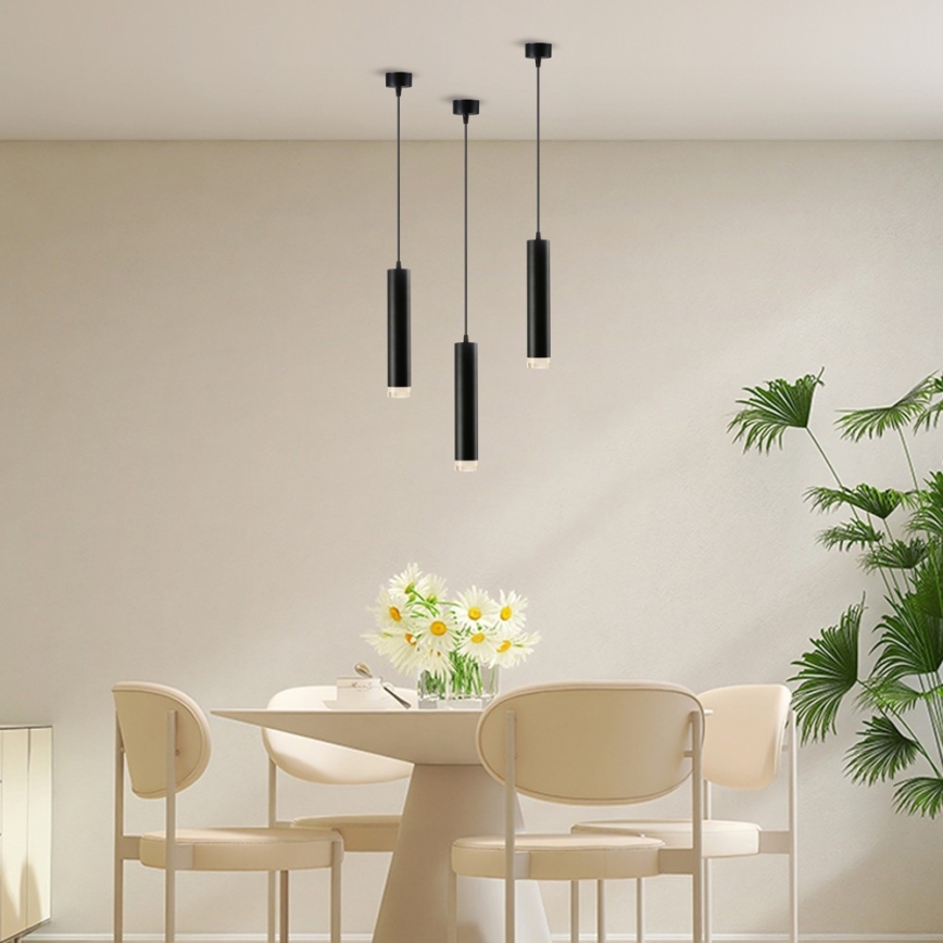 Immax NEO 07274W - LED RGB+CCT Himmennettävä kattokruunu johdossa NEO LITE PUNTO 1xGU10/6W/230V Wi-Fi Tuya