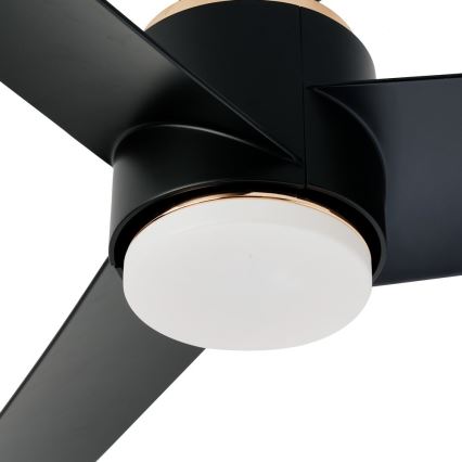 Immax NEO 07280L - LED himmennettävä kattovalo BEAUTY LED/18W/230V Wi-Fi Tuya musta + kauko-ohjaus