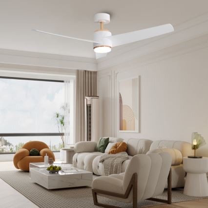 Immax NEO 07281L - LED+CCT himmennettävä kattotuuletin BEAUTY LED/18W/230V 3000/4000/6000K Wi-Fi Tuya + kaukosäädin