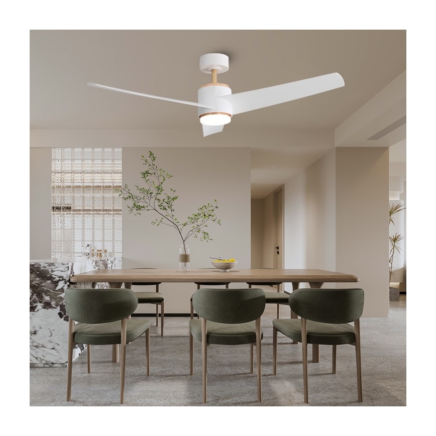 Immax NEO 07281L - LED+CCT himmennettävä kattotuuletin BEAUTY LED/18W/230V 3000/4000/6000K Wi-Fi Tuya + kaukosäädin