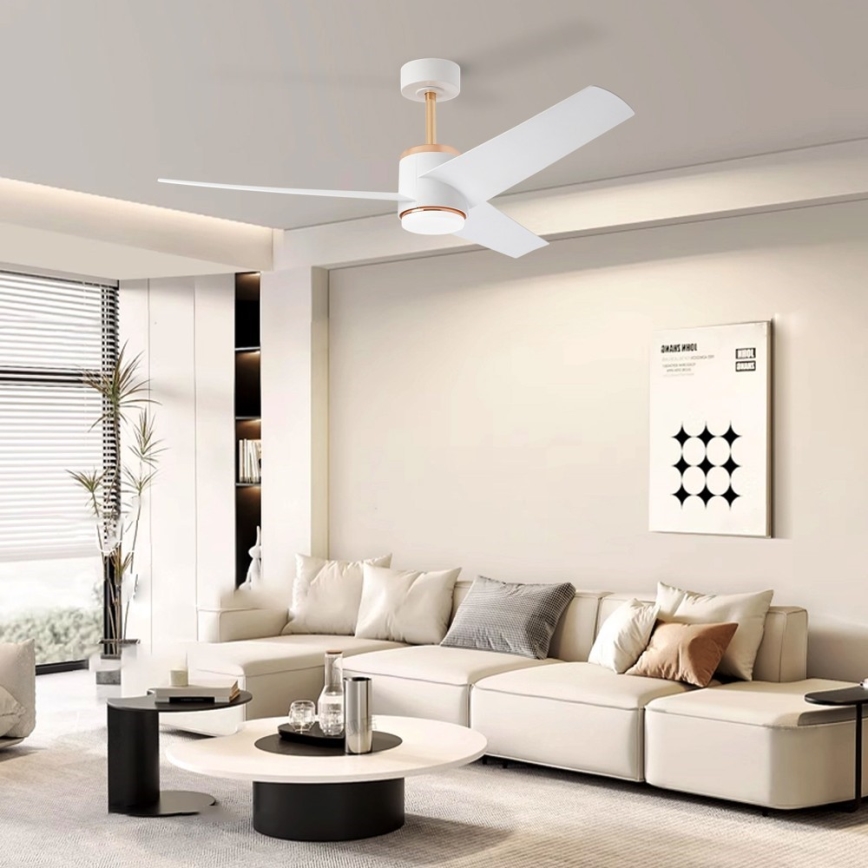 Immax NEO 07281L - LED+CCT himmennettävä kattotuuletin BEAUTY LED/18W/230V 3000/4000/6000K Wi-Fi Tuya + kaukosäädin
