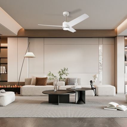 Immax NEO 07282L - LED+CCT himmennettävä kattotuuletin BEAUTY LED/18W/230V 3000/4000/6000K Wi-Fi Tuya + kaukosäädin