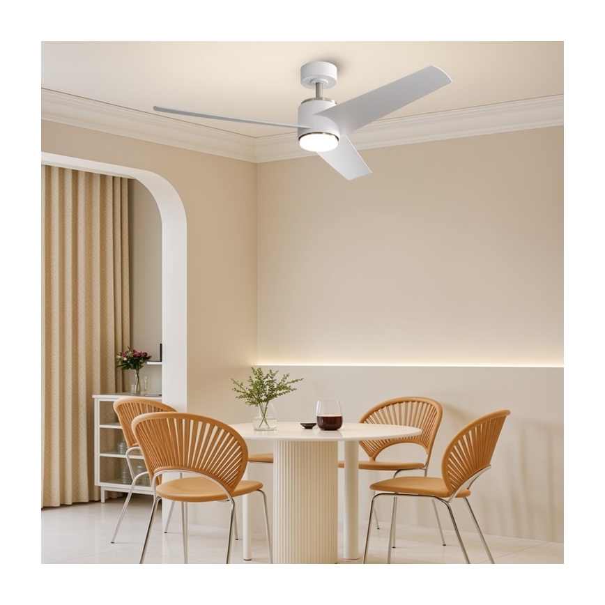 Immax NEO 07282L - LED+CCT himmennettävä kattotuuletin BEAUTY LED/18W/230V 3000/4000/6000K Wi-Fi Tuya + kaukosäädin