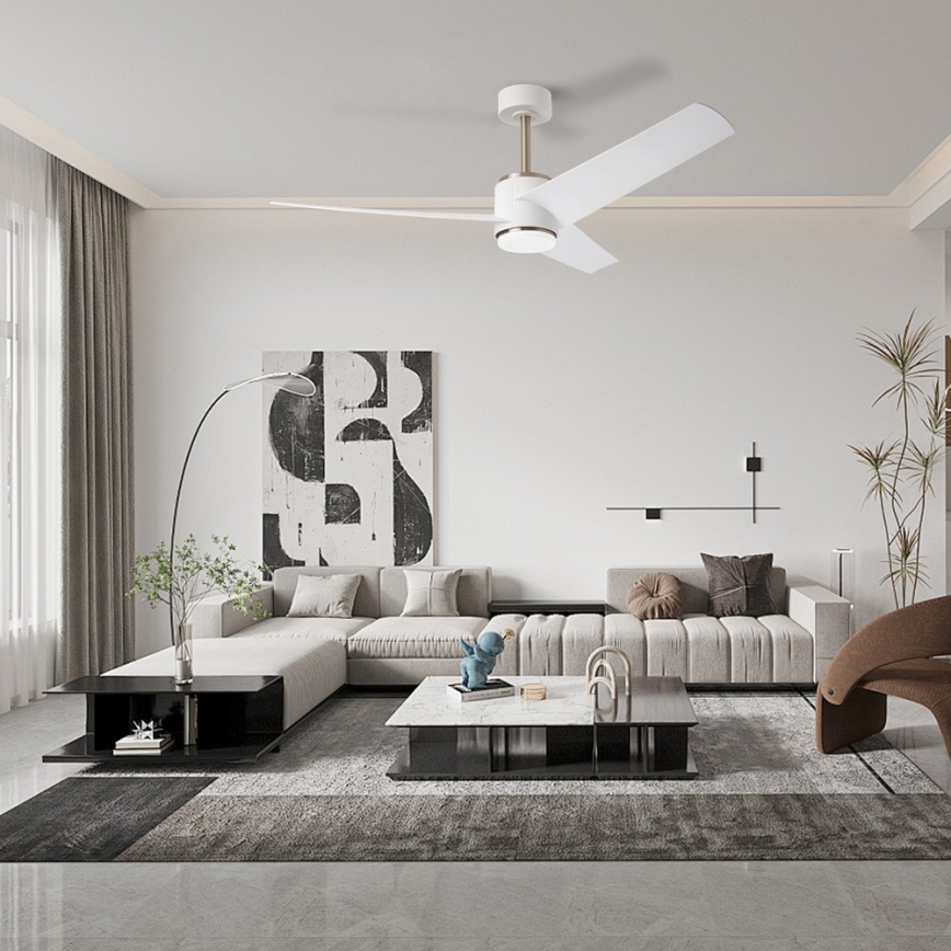 Immax NEO 07282L - LED+CCT himmennettävä kattotuuletin BEAUTY LED/18W/230V 3000/4000/6000K Wi-Fi Tuya + kaukosäädin