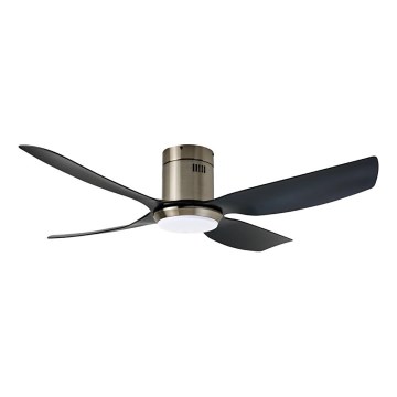 Immax NEO 07282L - LED+CCT Himennettävä kattotuuletin PURE LED/24W/230V 3000/4000/6000K Wi-Fi Tuya + kaukosäädin