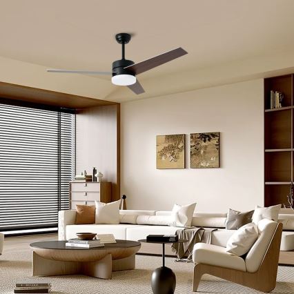 Immax NEO 07285L - LED+CCT himmennettävä kattotuuletin VARIABLE LED/24W/230V 3000/4000/6000K Wi‑Fi Tuya + kaukosäädin