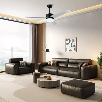 Immax NEO 07285L - LED+CCT himmennettävä kattotuuletin VARIABLE LED/24W/230V 3000/4000/6000K Wi‑Fi Tuya + kaukosäädin